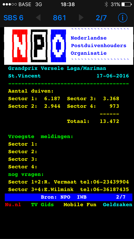 Sint Vincent lossingen