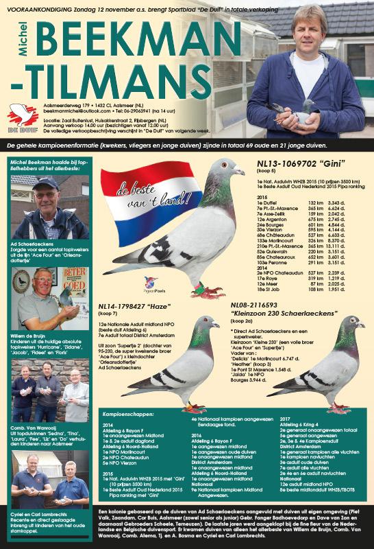 Aankondiging totale verkoop Michel Beekman