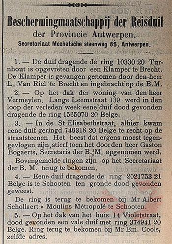  De Duif van 7 april 1921.