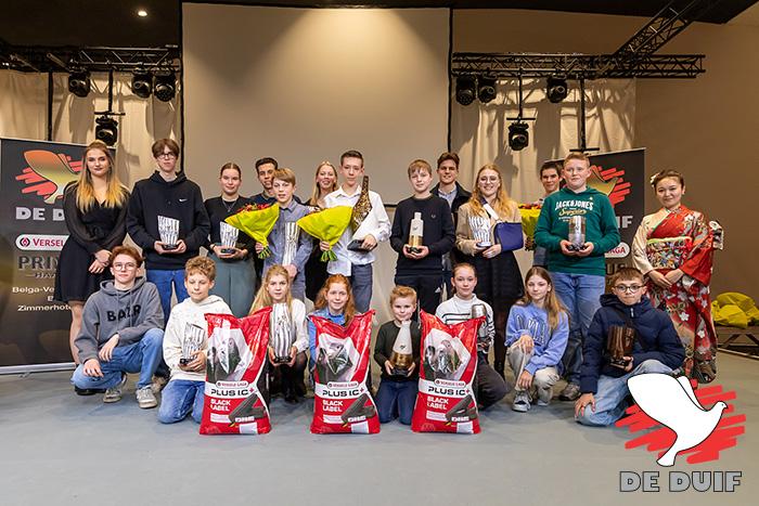 De winnaars van de Gouden Duif Junior 2023!