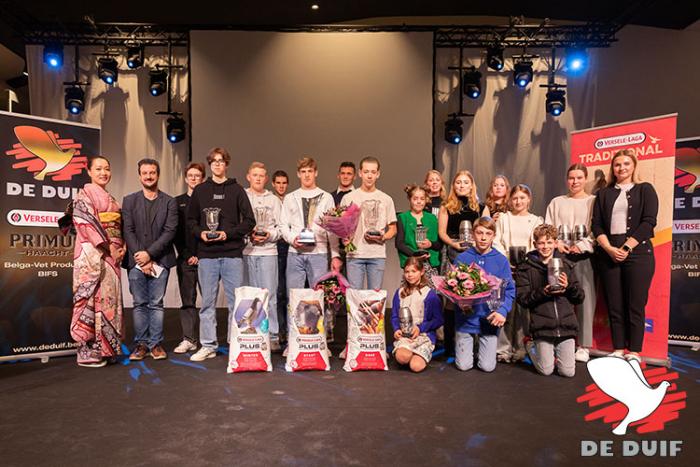 De winnaars van de Gouden Duif Junior 2024!