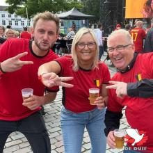 Bart en Nance van Oeckel met Kjenten.