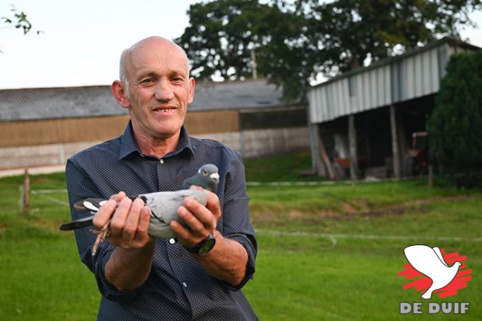 Jean Goosse met zijn winnaar “Le Valencia”.