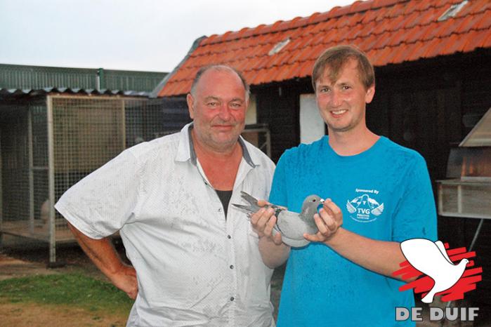 Tom en Marnik van Gaver hebben de snelste van alle 7994 Brive-vliegers.