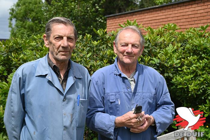 Andre en Jimmy Verlaenen, twee pure hobbyisten van de zuiverste soort, winnen Nat. Poitiers bij de oude duiven.
