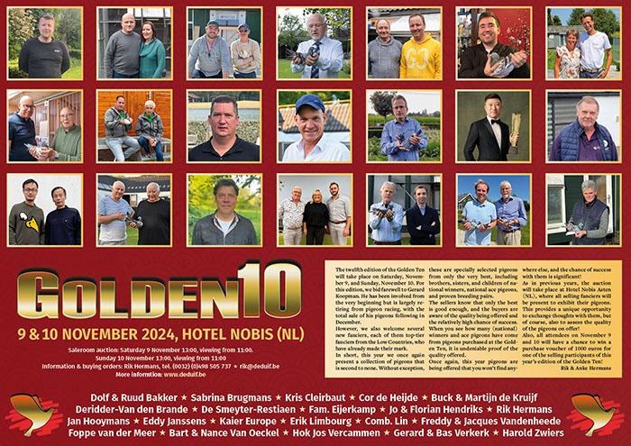 12th Edition Golden Ten 2024