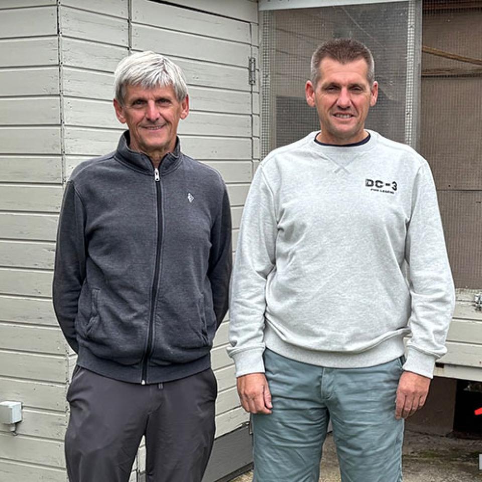 Nick en Roger Thys