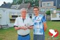 Vader Julien en zoon Tom winnen de eerste bij de jaarse op Montelimar.
