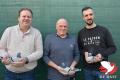 Ivan Baetens, Marijn Laureyns en Dries Bombeke, het dynamisch trio achter de kolonie Ivan en Willy Baetens dat 1e Algemeen Provinciaal Kampioen Oost-Vlaanderen werd.