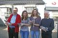 Het dynamisch team achter W.M.J.F. Boddaert... v.l.n.r. Wim, Flore, Janne en vader Marc.