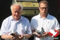 Jurgen en Serge Malfait met hun nationale winnaar.