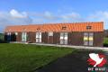 De hokken van de weduwnaars in Snellegem.