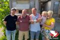Dieter, Steffi en familie Vandromme vieren hun nationale overwinning op La Souterraine!